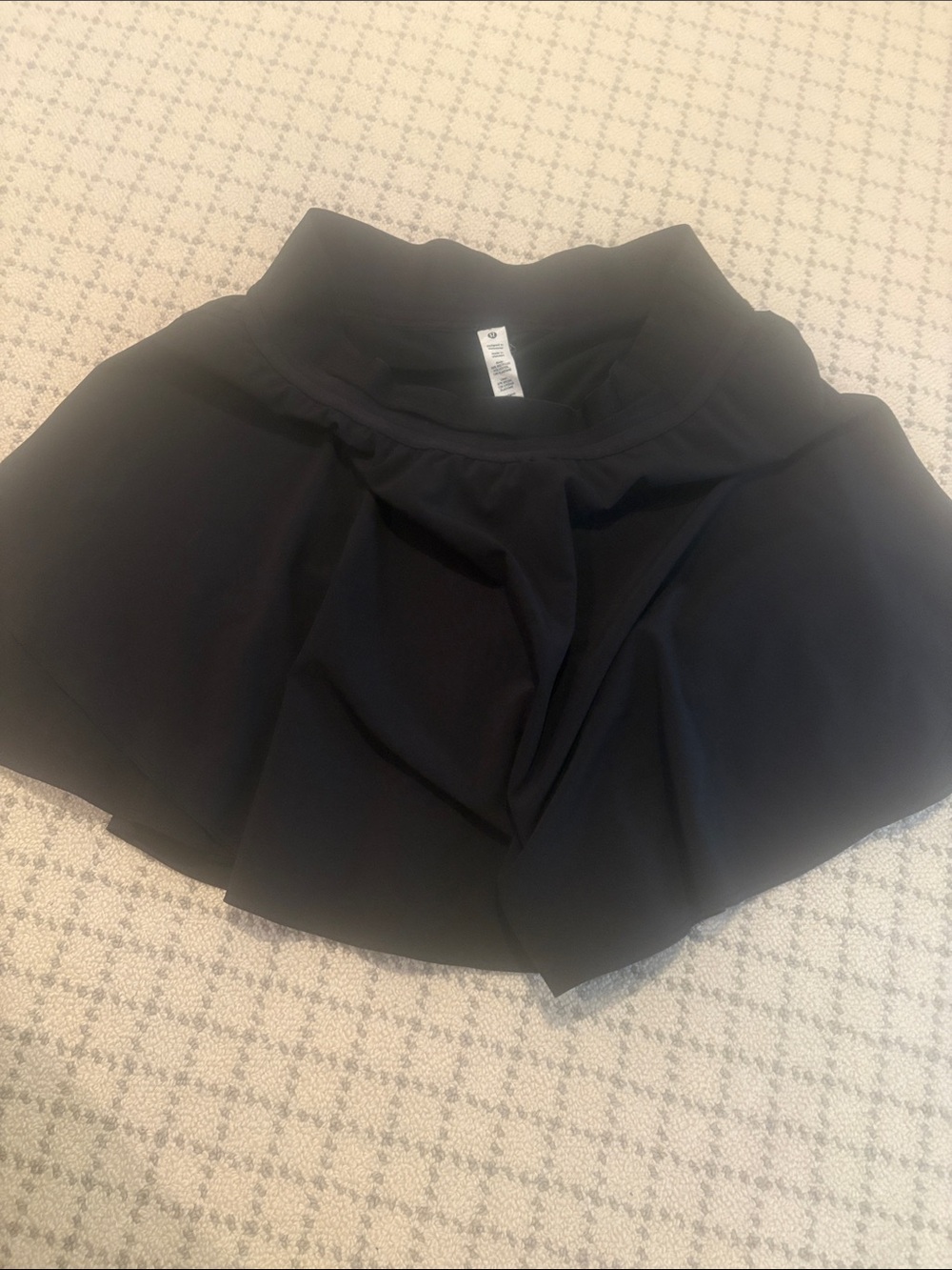 Lululemon skirt worn once! Has biker shorts inside